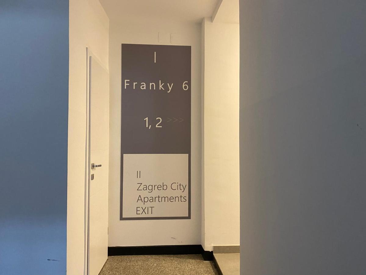 Apartment Franky 6 , 1 St Floor Zagreb Exterior foto